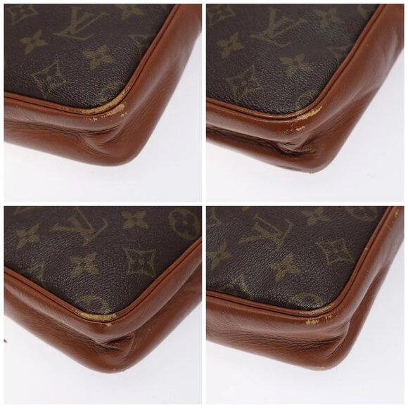 LOUIS VUITTON Monogram Pochette Sports Clutch Bag LV Auth - Picture 15 of 16